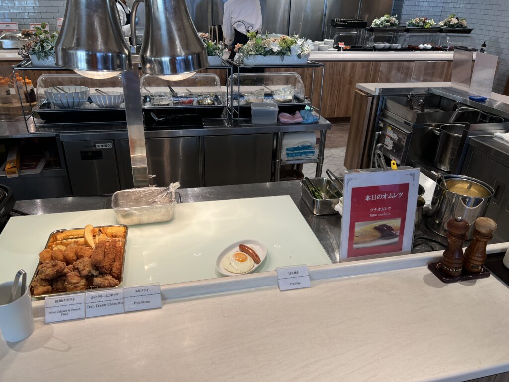 ドーミーイン池袋朝食バイキングの洋食メニュー