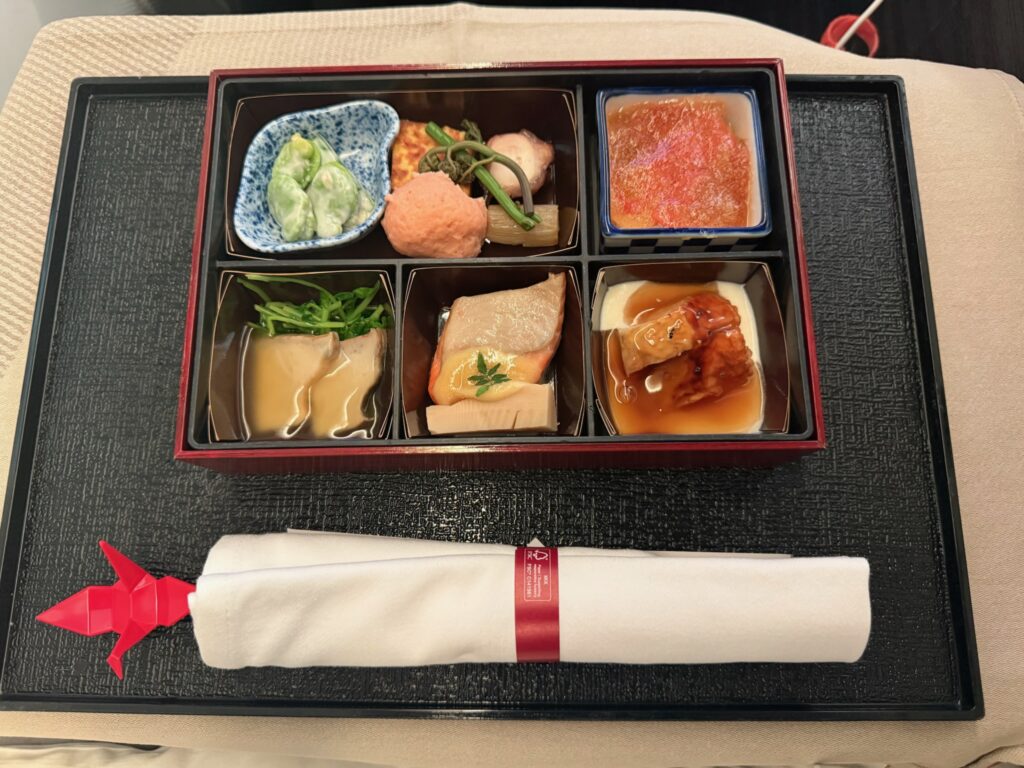 JALビジネスクラス和食の前菜