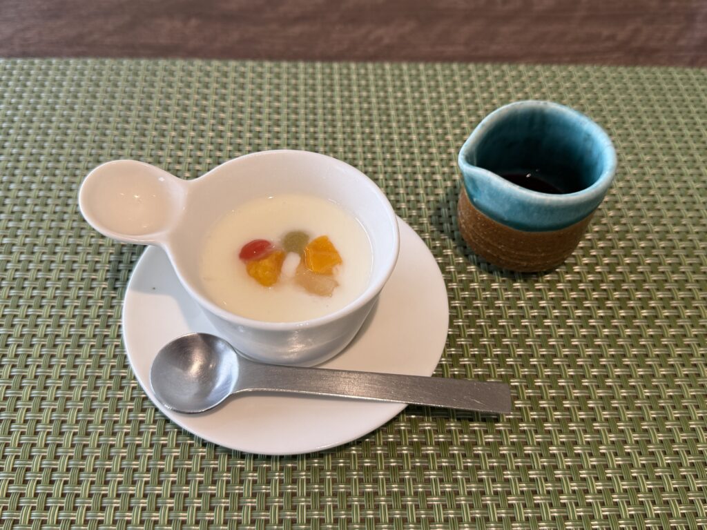 朝食のデザート